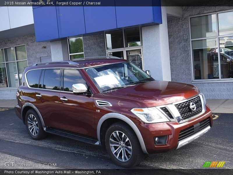 Forged Copper / Charcoal 2018 Nissan Armada SL 4x4