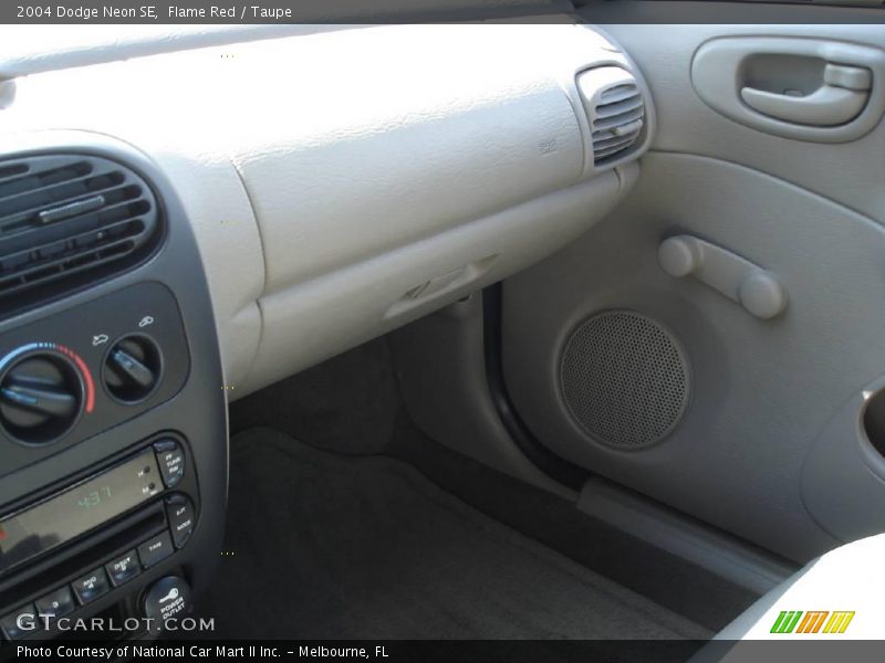 Flame Red / Taupe 2004 Dodge Neon SE