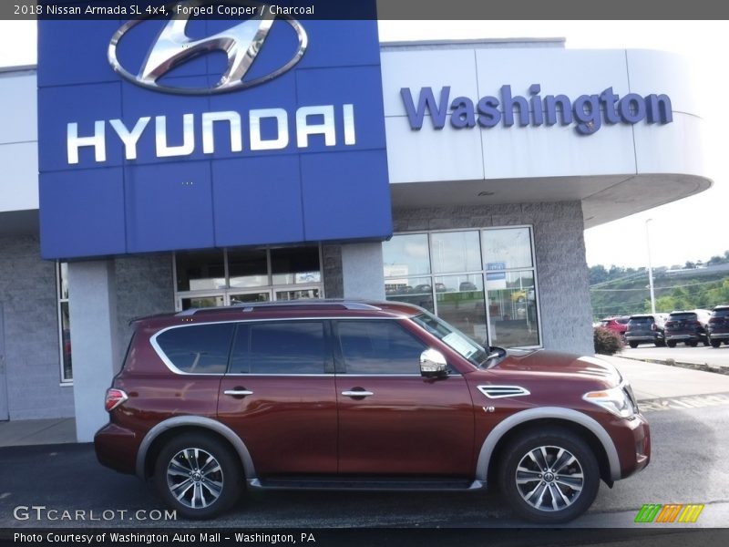 Forged Copper / Charcoal 2018 Nissan Armada SL 4x4