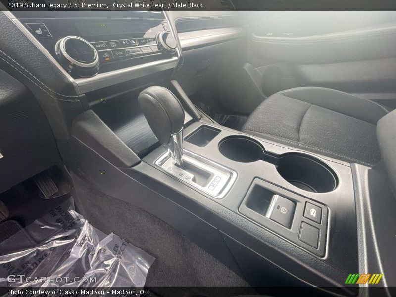 Crystal White Pearl / Slate Black 2019 Subaru Legacy 2.5i Premium