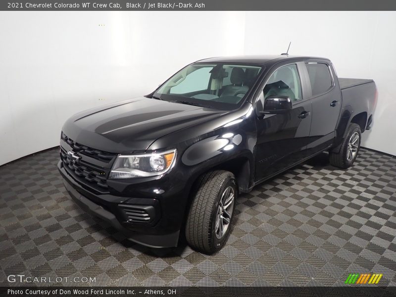 Black / Jet Black/­Dark Ash 2021 Chevrolet Colorado WT Crew Cab