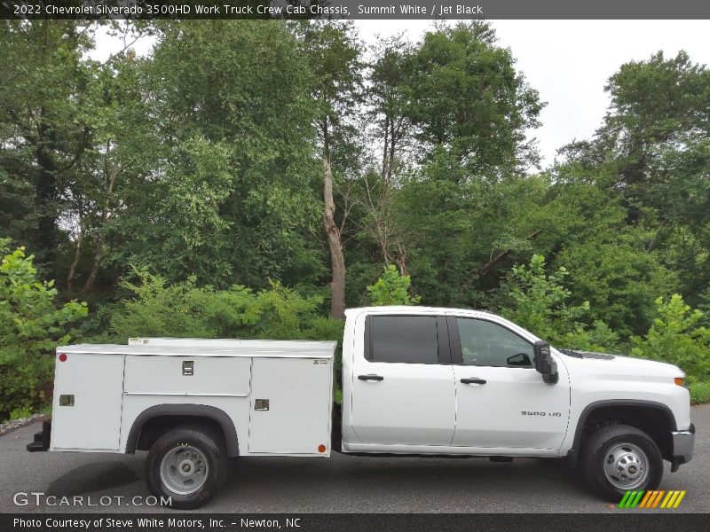  2022 Silverado 3500HD Work Truck Crew Cab Chassis Summit White