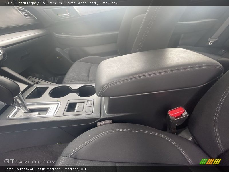 Crystal White Pearl / Slate Black 2019 Subaru Legacy 2.5i Premium