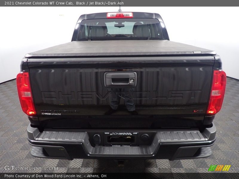 Black / Jet Black/­Dark Ash 2021 Chevrolet Colorado WT Crew Cab