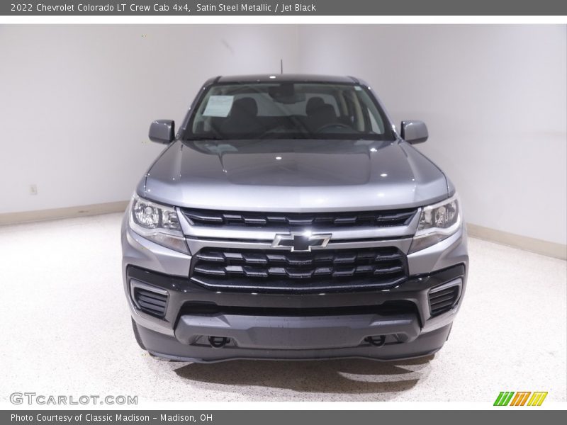 Satin Steel Metallic / Jet Black 2022 Chevrolet Colorado LT Crew Cab 4x4