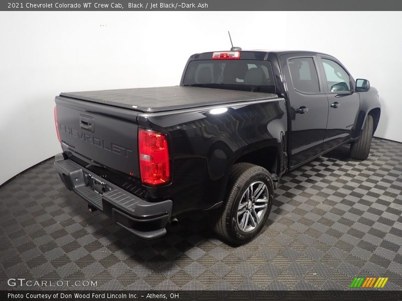 Black / Jet Black/­Dark Ash 2021 Chevrolet Colorado WT Crew Cab