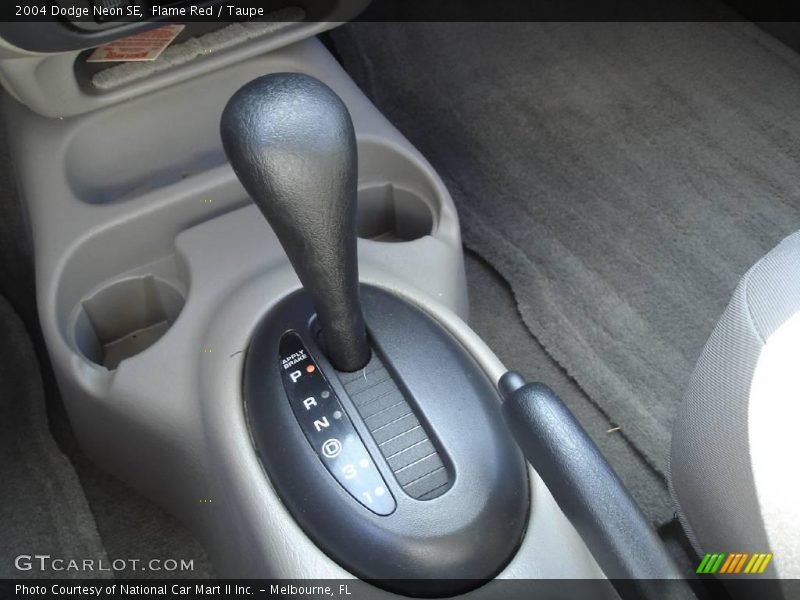 Flame Red / Taupe 2004 Dodge Neon SE