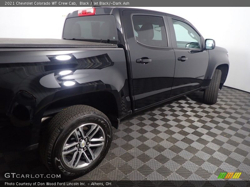 Black / Jet Black/­Dark Ash 2021 Chevrolet Colorado WT Crew Cab