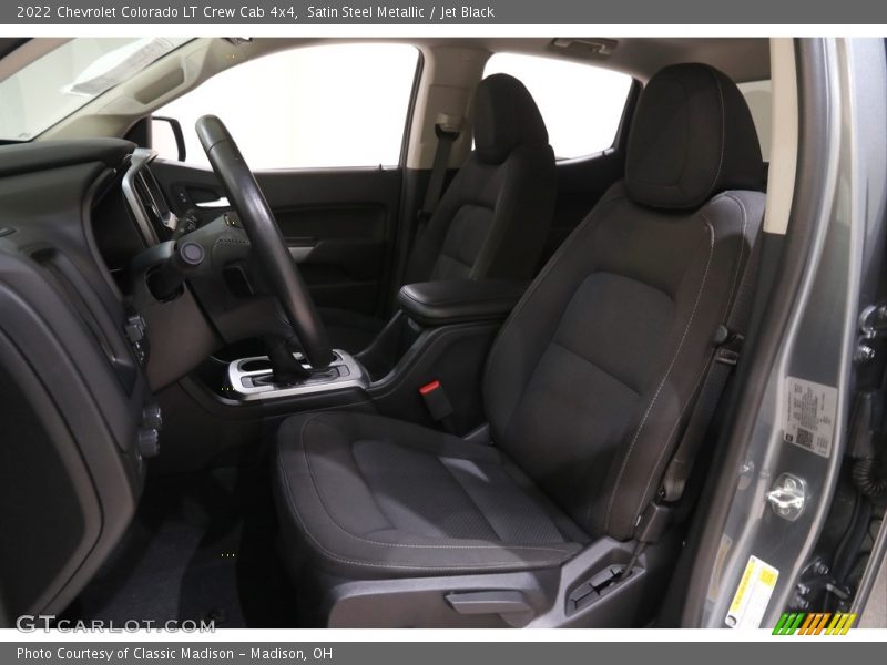 Satin Steel Metallic / Jet Black 2022 Chevrolet Colorado LT Crew Cab 4x4