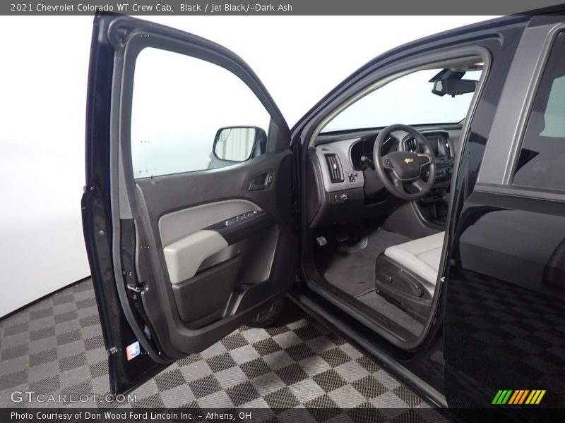 Black / Jet Black/­Dark Ash 2021 Chevrolet Colorado WT Crew Cab