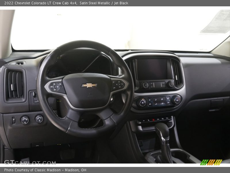 Satin Steel Metallic / Jet Black 2022 Chevrolet Colorado LT Crew Cab 4x4