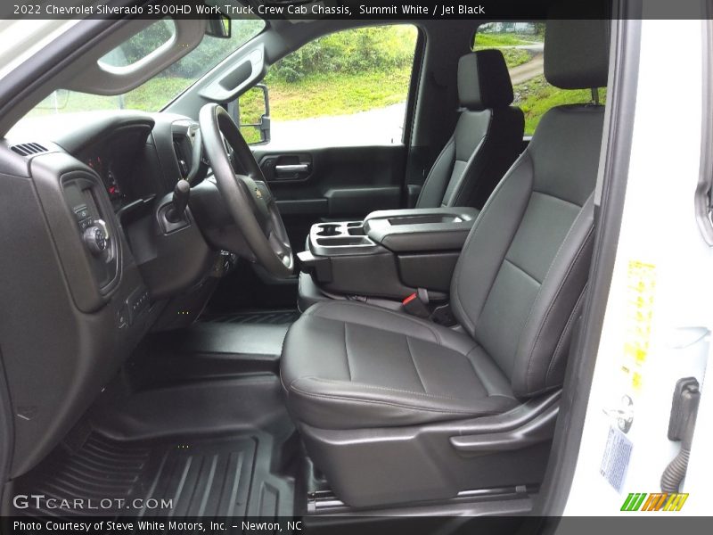  2022 Silverado 3500HD Work Truck Crew Cab Chassis Jet Black Interior