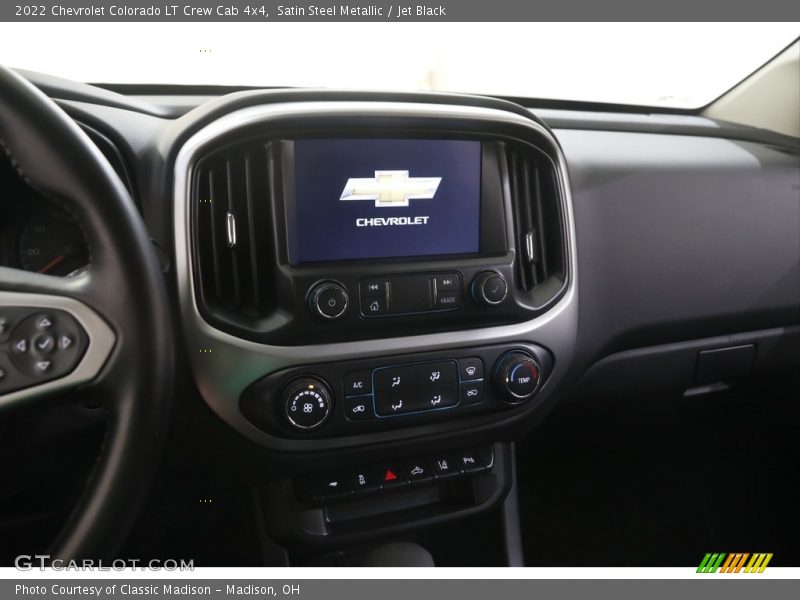 Satin Steel Metallic / Jet Black 2022 Chevrolet Colorado LT Crew Cab 4x4