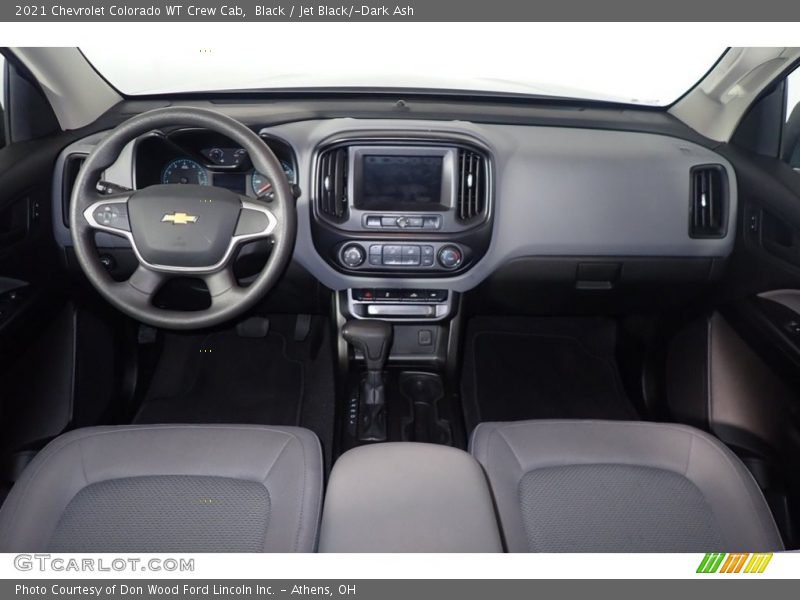 Black / Jet Black/­Dark Ash 2021 Chevrolet Colorado WT Crew Cab