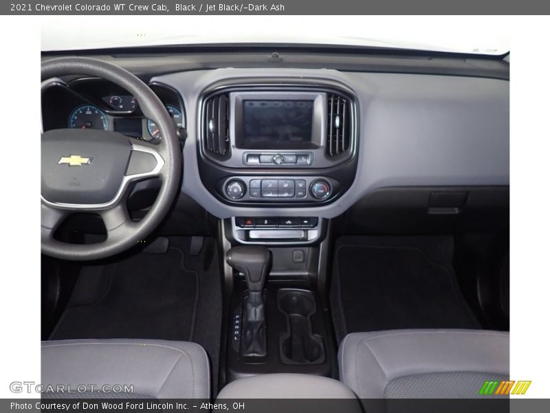 Black / Jet Black/­Dark Ash 2021 Chevrolet Colorado WT Crew Cab