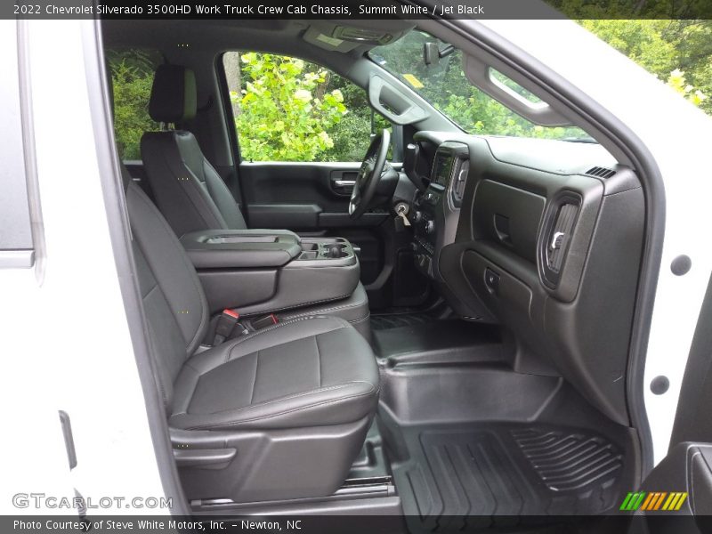 Front Seat of 2022 Silverado 3500HD Work Truck Crew Cab Chassis