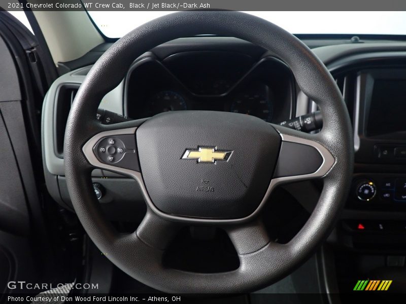Black / Jet Black/­Dark Ash 2021 Chevrolet Colorado WT Crew Cab