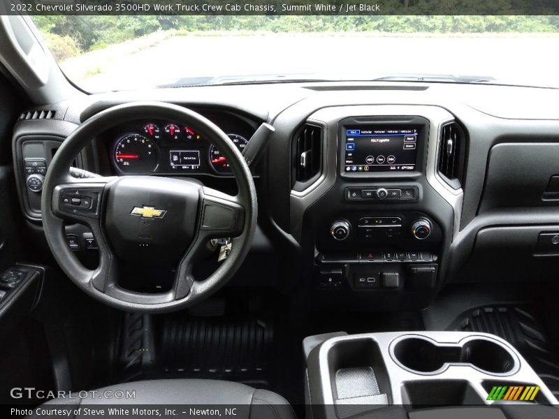 Dashboard of 2022 Silverado 3500HD Work Truck Crew Cab Chassis