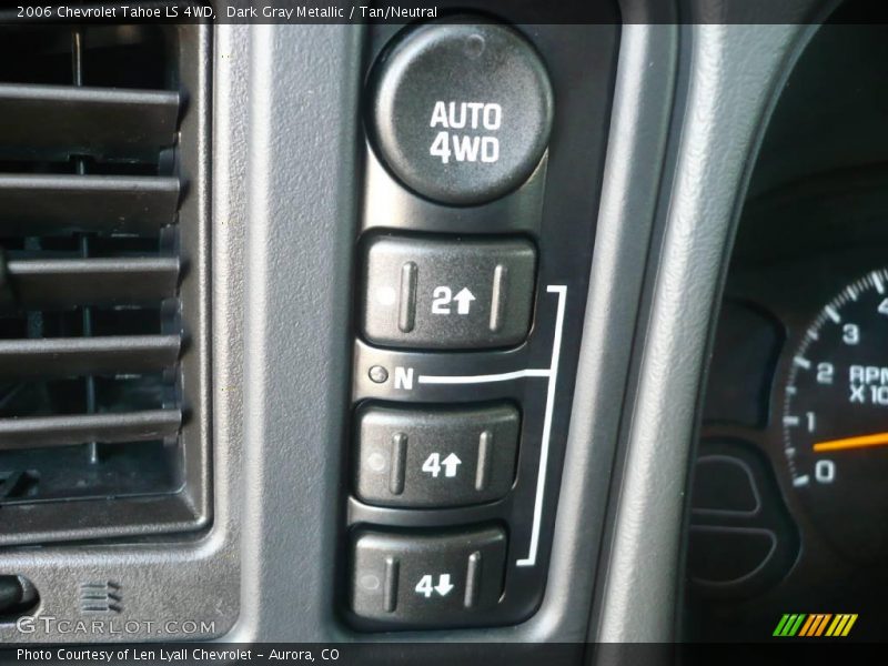 Dark Gray Metallic / Tan/Neutral 2006 Chevrolet Tahoe LS 4WD