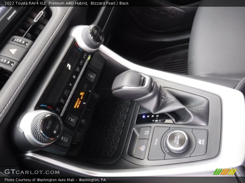 Blizzard Pearl / Black 2022 Toyota RAV4 XLE  Premium AWD Hybrid