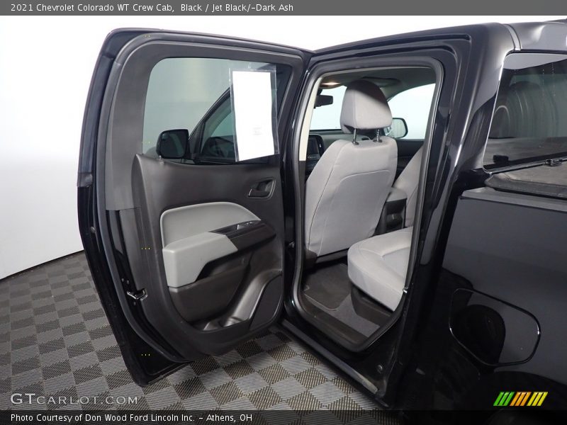 Black / Jet Black/­Dark Ash 2021 Chevrolet Colorado WT Crew Cab