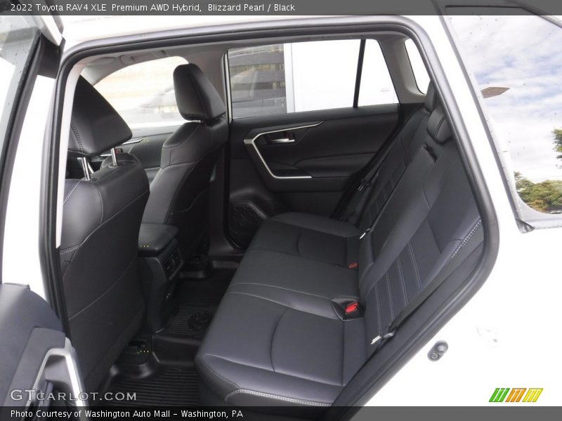 Blizzard Pearl / Black 2022 Toyota RAV4 XLE  Premium AWD Hybrid