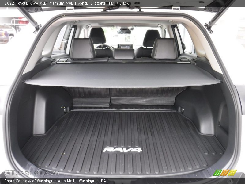 Blizzard Pearl / Black 2022 Toyota RAV4 XLE  Premium AWD Hybrid