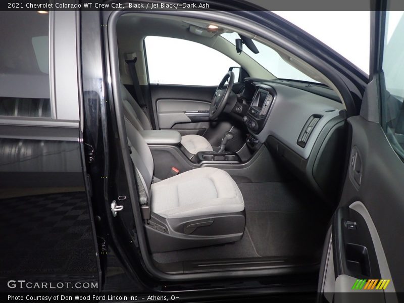 Black / Jet Black/­Dark Ash 2021 Chevrolet Colorado WT Crew Cab