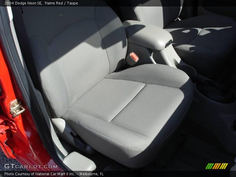 Flame Red / Taupe 2004 Dodge Neon SE