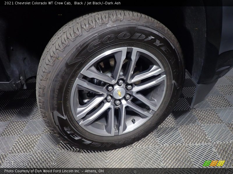 Black / Jet Black/­Dark Ash 2021 Chevrolet Colorado WT Crew Cab