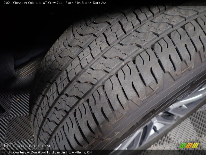 Black / Jet Black/­Dark Ash 2021 Chevrolet Colorado WT Crew Cab