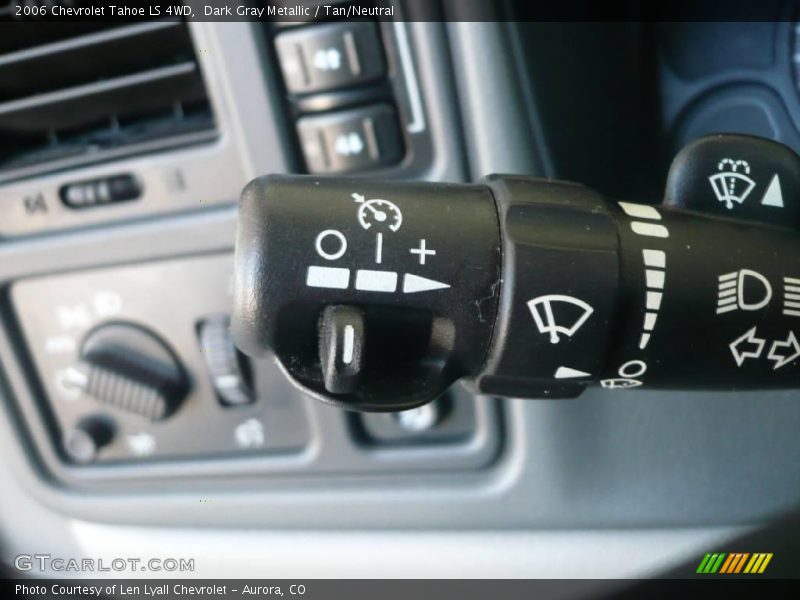 Dark Gray Metallic / Tan/Neutral 2006 Chevrolet Tahoe LS 4WD