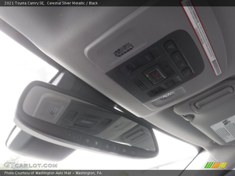 Celestial Silver Metallic / Black 2021 Toyota Camry SE