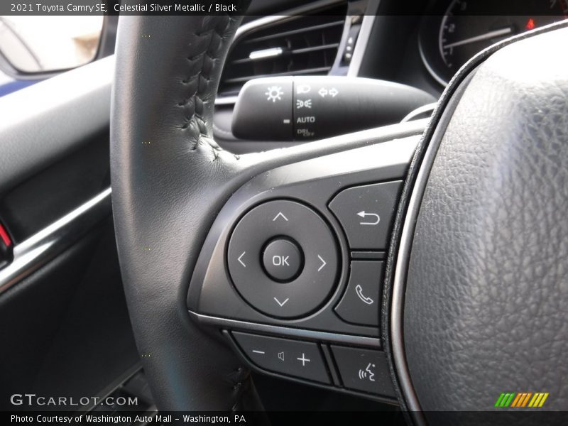 Celestial Silver Metallic / Black 2021 Toyota Camry SE