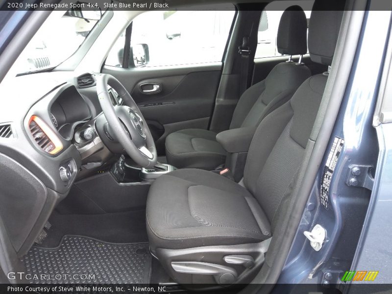 Front Seat of 2020 Renegade Sport 4x4