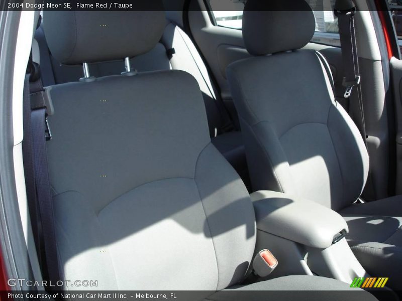 Flame Red / Taupe 2004 Dodge Neon SE