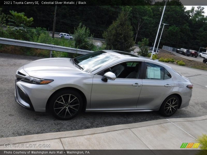 Celestial Silver Metallic / Black 2021 Toyota Camry SE