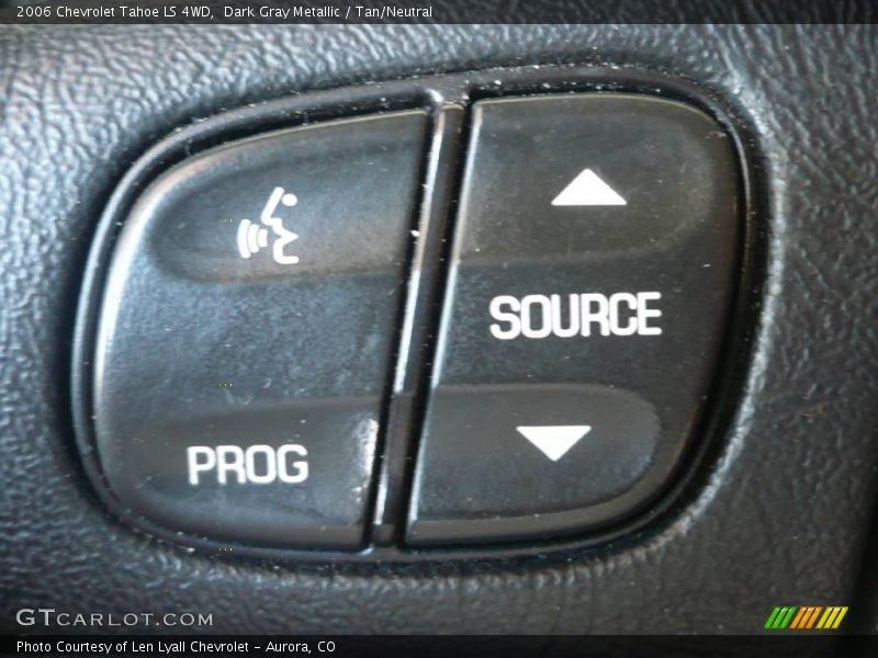 Dark Gray Metallic / Tan/Neutral 2006 Chevrolet Tahoe LS 4WD