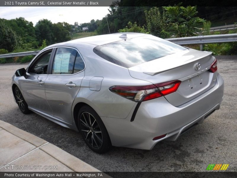 Celestial Silver Metallic / Black 2021 Toyota Camry SE