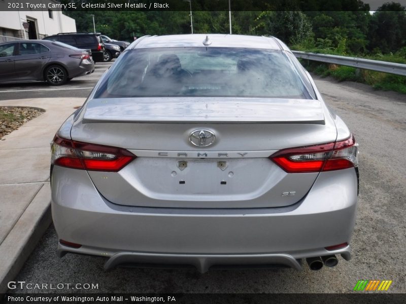 Celestial Silver Metallic / Black 2021 Toyota Camry SE