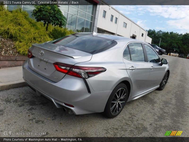 Celestial Silver Metallic / Black 2021 Toyota Camry SE