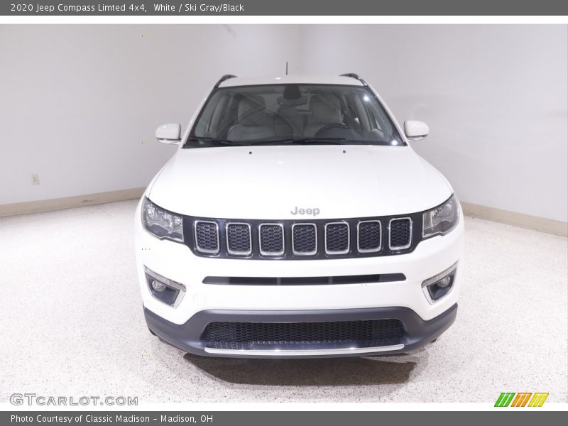 White / Ski Gray/Black 2020 Jeep Compass Limted 4x4