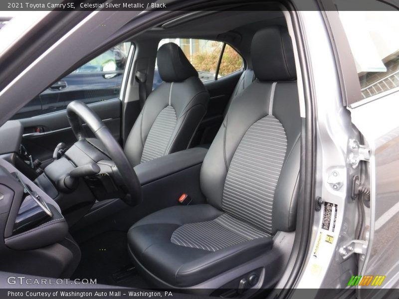 Celestial Silver Metallic / Black 2021 Toyota Camry SE