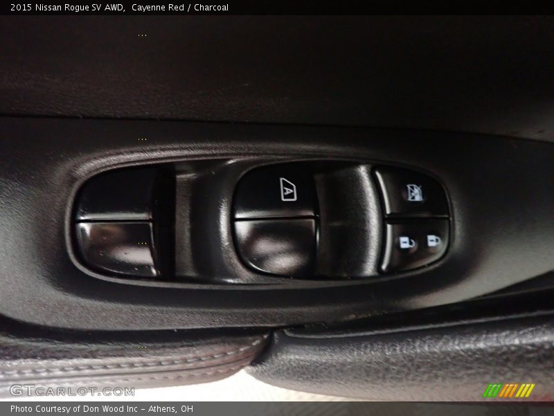 Cayenne Red / Charcoal 2015 Nissan Rogue SV AWD