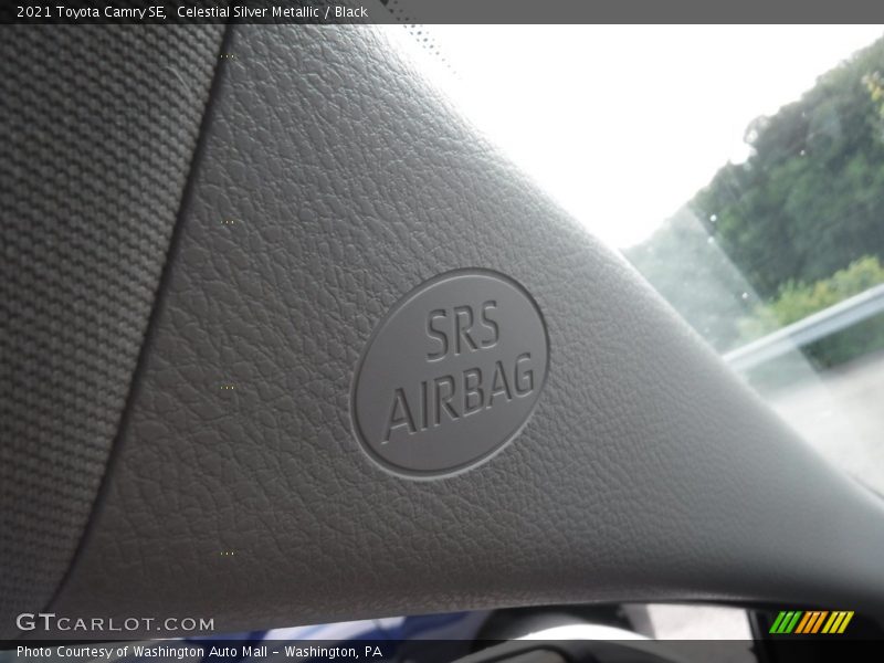 Celestial Silver Metallic / Black 2021 Toyota Camry SE