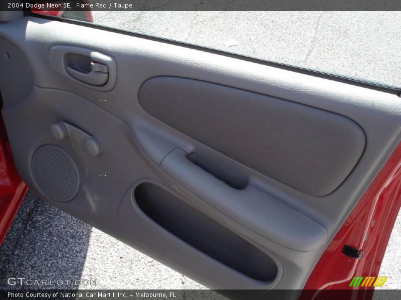 Flame Red / Taupe 2004 Dodge Neon SE