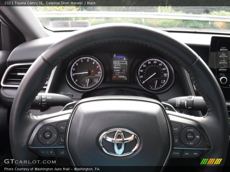 Celestial Silver Metallic / Black 2021 Toyota Camry SE