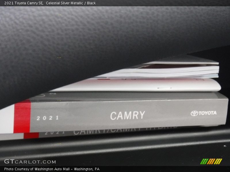 Celestial Silver Metallic / Black 2021 Toyota Camry SE