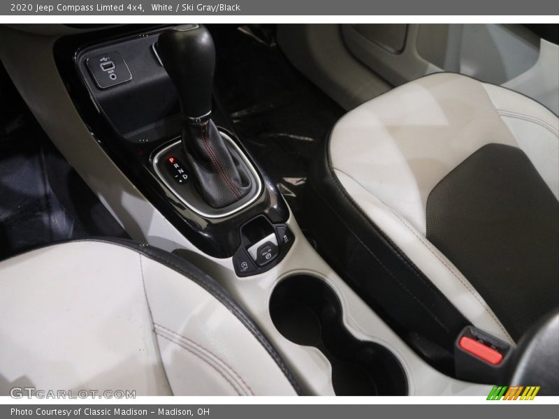 White / Ski Gray/Black 2020 Jeep Compass Limted 4x4