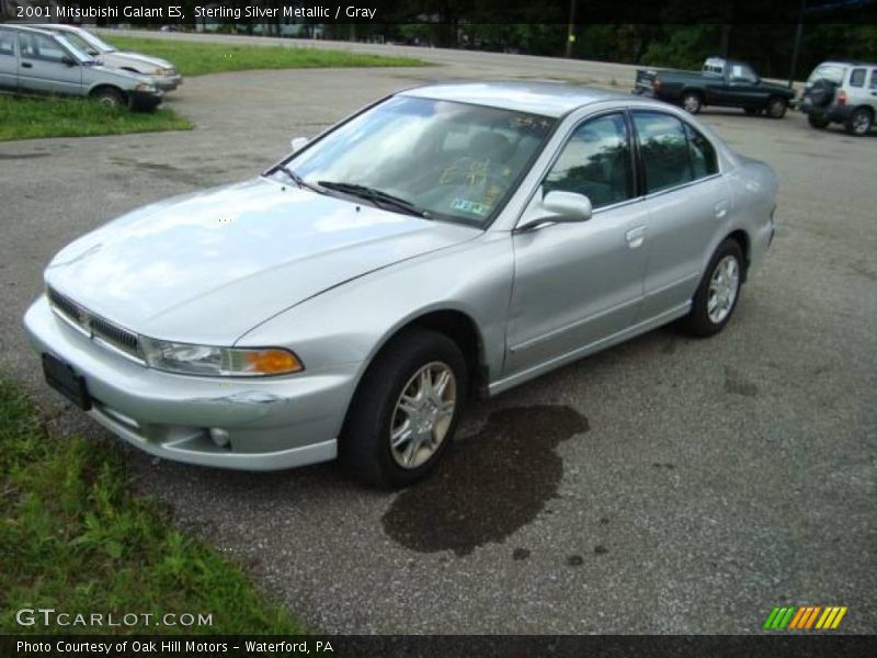 Sterling Silver Metallic / Gray 2001 Mitsubishi Galant ES